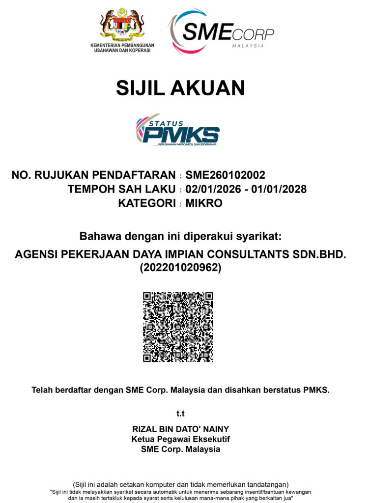 SIJIL SME APS-1